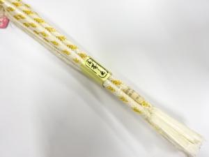 未使用品　正絹　手組帯締め